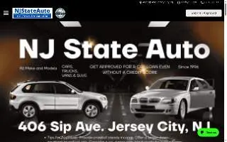NJ State Auto Used Cars of Jersey City website