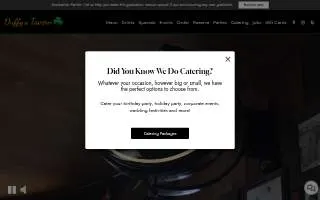 Duffy's Tavern of Paterson website