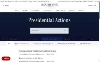 Presidential HVAC website