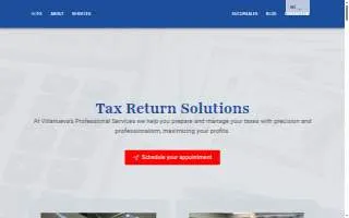 Villanueva's Professional Services Trenton | Taxes | Notary Public | Driving School website