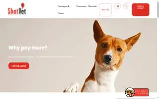ShotVet @ CVS of Trenton website