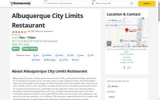 Albuquerque City Limits Restaurant