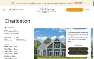 Schumacher Homes of Charleston website