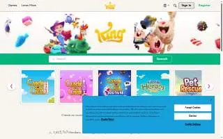 King Dental website