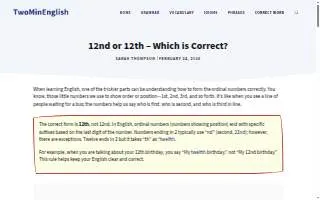 12th Street Tavern website