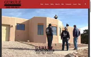 Gurule Construction, LLC website