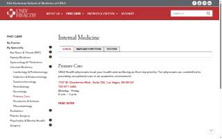 UNLV Health Internal Medicine Primary Care