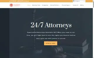 24/7 Attorneys website