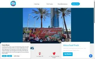 La Cocina Catering of Las Vegas website
