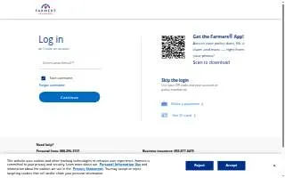 Farmers Insurance - Travis Riley website