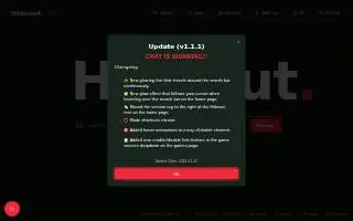 The Hideout Lounge website