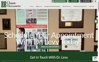 Classic Chiropractic Reno website