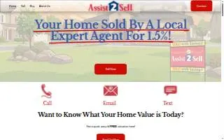 Assist2Sell Buyers & Sellers Realty website