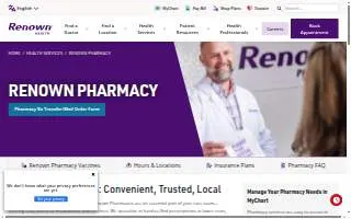 Renown Pharmacy – Pringle website