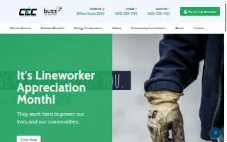The Electric Company of Reno website