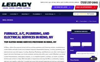 Legacy Heating, Cooling, Plumbing & Electrical