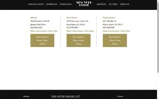 New York Prime website