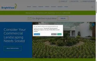 BrightView Landscapes of Reno website