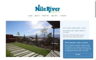 Nile River Landscape website