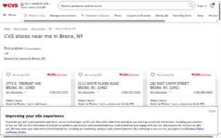 CVS Pharmacy website