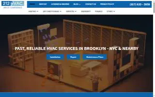 212 Hvac Nyc website