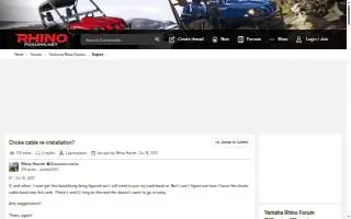 The Rhino website