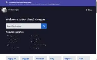 Portland Heating and Air Conditioning website