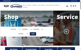 Garber Rochester website