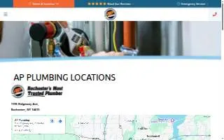 AP Plumbing of Rochester website