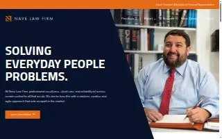 Nave Law Firm of Syracuse website