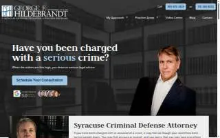 George F. Hildebrandt, Attorney at Law of Syracuse website