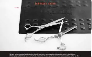 Industry Salon of Syracuse website