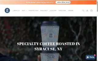 Salt City Coffee website