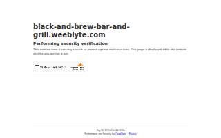 Black and Brew Bar and Grill