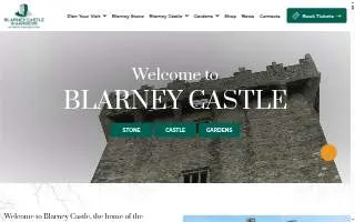 The Blarney Irish Pub website