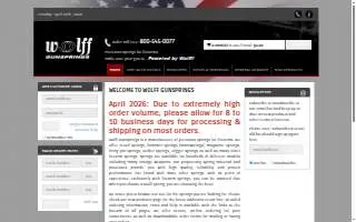 Wolff Excavating website