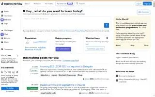 Stack Construction website