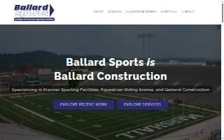 Ballard Construction CO website