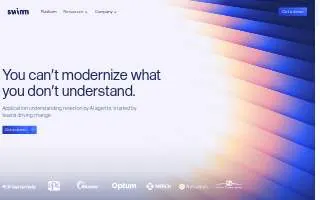 Swimm Landscape website