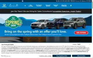 Lamacchia Honda website