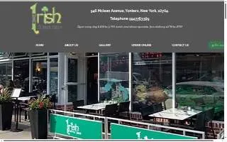 Irish Coffee Shop website