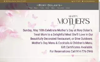 Rory Dolan's Restaurant & Bar website