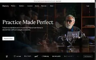 Harvey Construction Co website