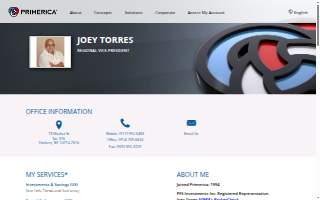 Joey Torres: Primerica - Financial Services