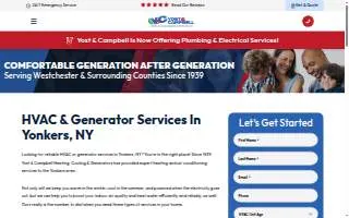 Yonkers Air Conditioning Installation & Service Co website