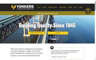 Yonkers Contracting Co Inc website