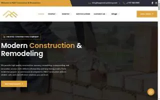 HAQ Construction website