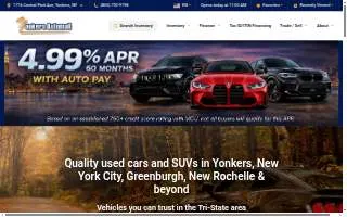 Yonkers Auto Mall website
