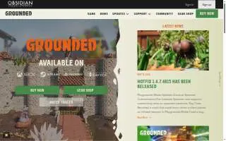 Grounded Landscaping & Lawn Care website