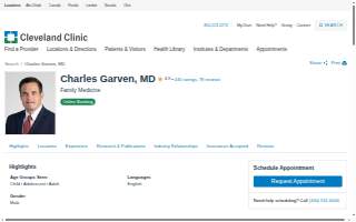 Dr. Charles J. Garven, MD